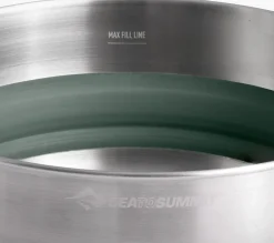 Sea To Summit Detour Stainless Steel Collapsible Pot - 3L