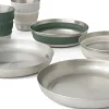 Sea To Summit Detour Stainless Steel Collapsible Dinnerware Set - 2P - 6 Piece