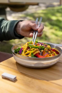 Sea To Summit Detour Stainless Steel Collapsible Bowl - L - Laurel Wreath