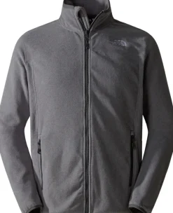 The North Face Mens 100 Glacier Full Zip - TNF Medium Grey Heather