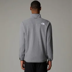 The North Face Mens 100 Glacier Full Zip - TNF Medium Grey Heather