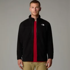 The North Face Mens 100 Glacier Full Zip - TNF Black-NPF