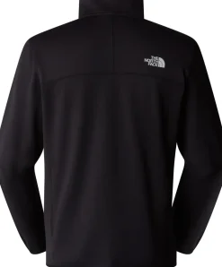 The North Face Mens Crest 1/4 Zip Fleece - TNF Black