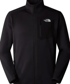 The North Face Mens Crest FZ Fleece - TNF Black