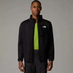 The North Face Mens Crest FZ Fleece - TNF Black