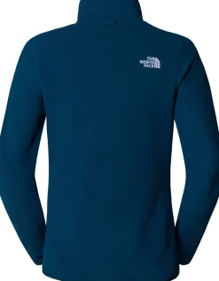 The North Face Womens 100 Glacier Full Zip - Midnight Petrol