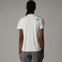 The North Face Womens Flex SS Tee - White Dune