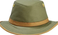 Tilley Outback Hat - Green - British Tan