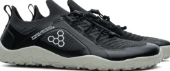 Vivobarefoot Mens Primus Trail Knit FG Shoes - Obsidian-Sandstone