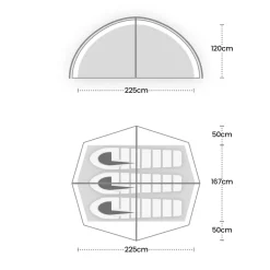Wild Country Helm Compact 3 Tent