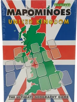 Wildcard Games Mapominoes - The Ultimate Geography Game - UK