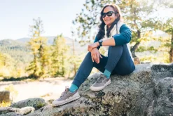 Xero Shoes Womens Scrambler Trail Low WP Shoe - Black-Asphalt