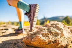 Xero Shoes Womens Scrambler Trail Low WP Shoe - Black-Asphalt