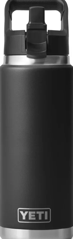 YETI Rambler 26oz Straw Bottle - Black