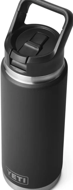 YETI Rambler 26oz Straw Bottle - Black