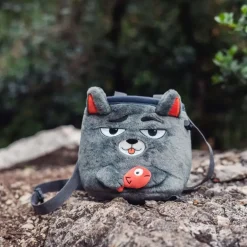 YY Vertical Chalk Bag - Grey Cat